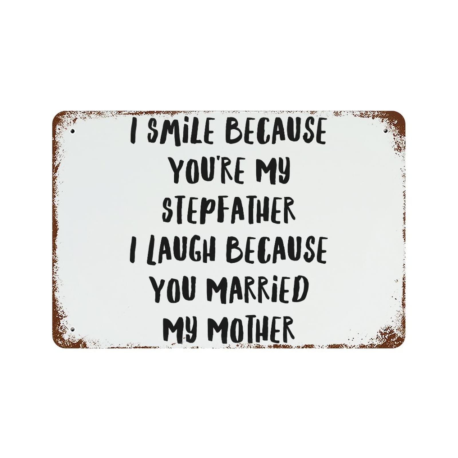 Panneau aluminium pelouse et jardin decoration vintage retro humour pour exterieur convivial