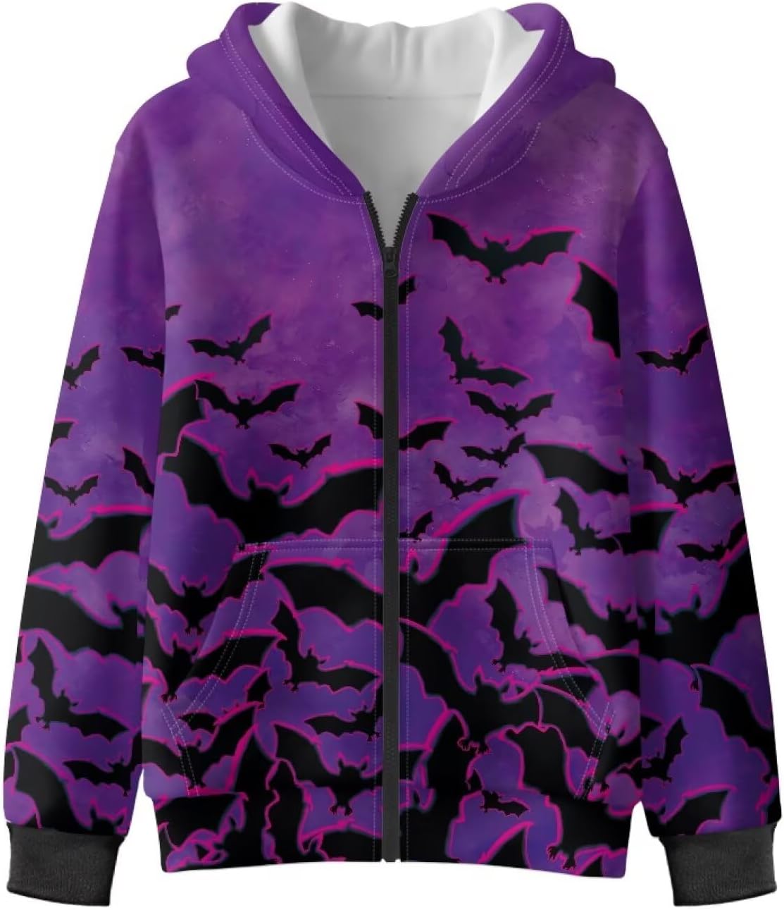 Pensura Full Zip Hooded Hoodies Casual Long Sleeve Sweatshirt Jacket Fall Outfits Trendy Clothes