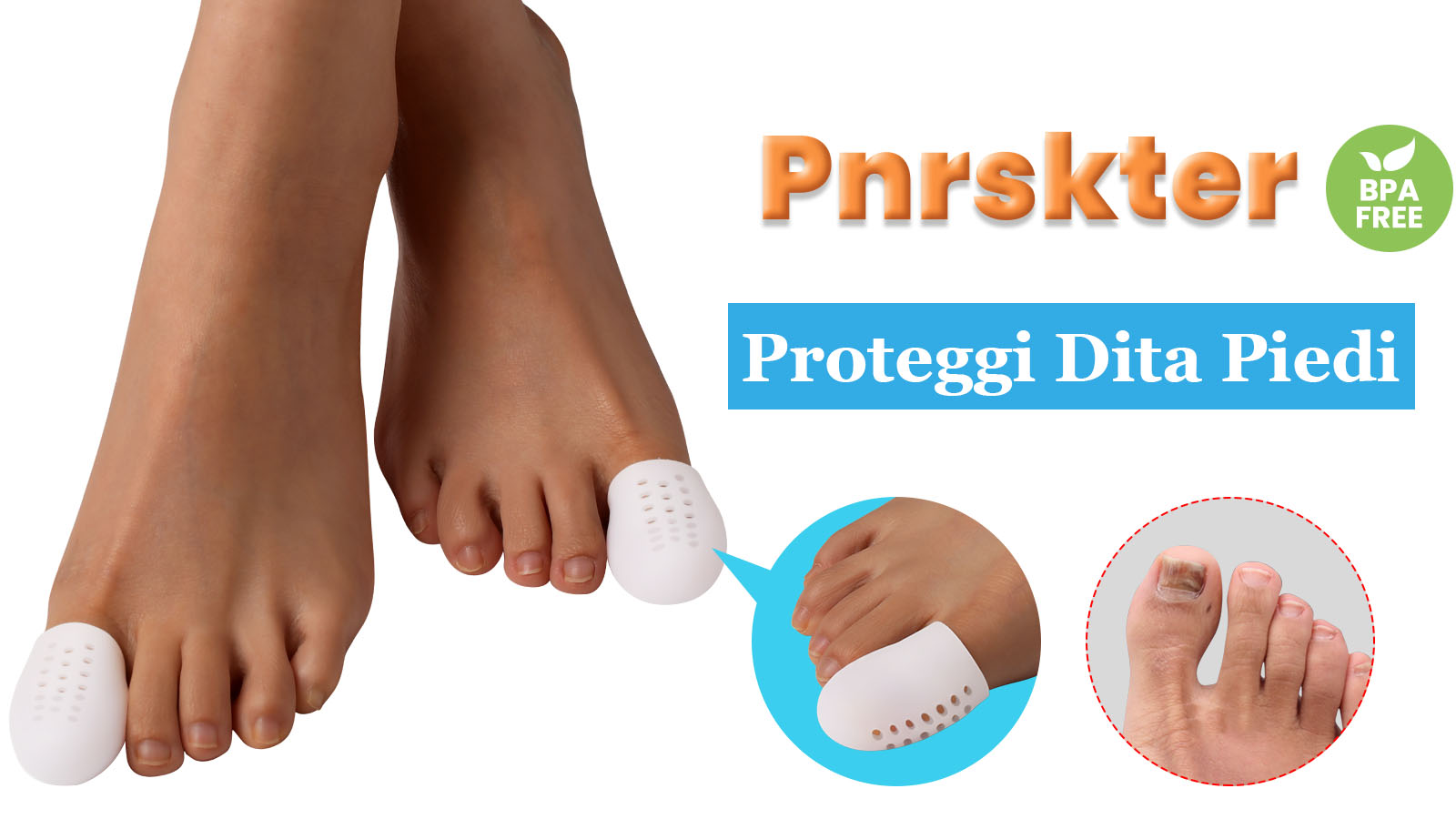 10 pezzi puntali in silicone anti-attro traspirante protezione della punta previene vesciche puntali protezioni della copertura cura del piede  66