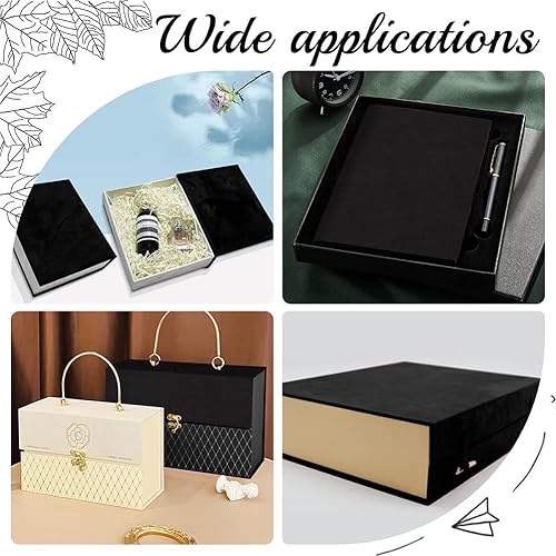 Miniatura 7 de OLYCRAFT 39.4 x 16.9 pulgadas, tela gris para encuadernación de libros, superficie de tela con respaldo de papel, tela de punto cerrado para