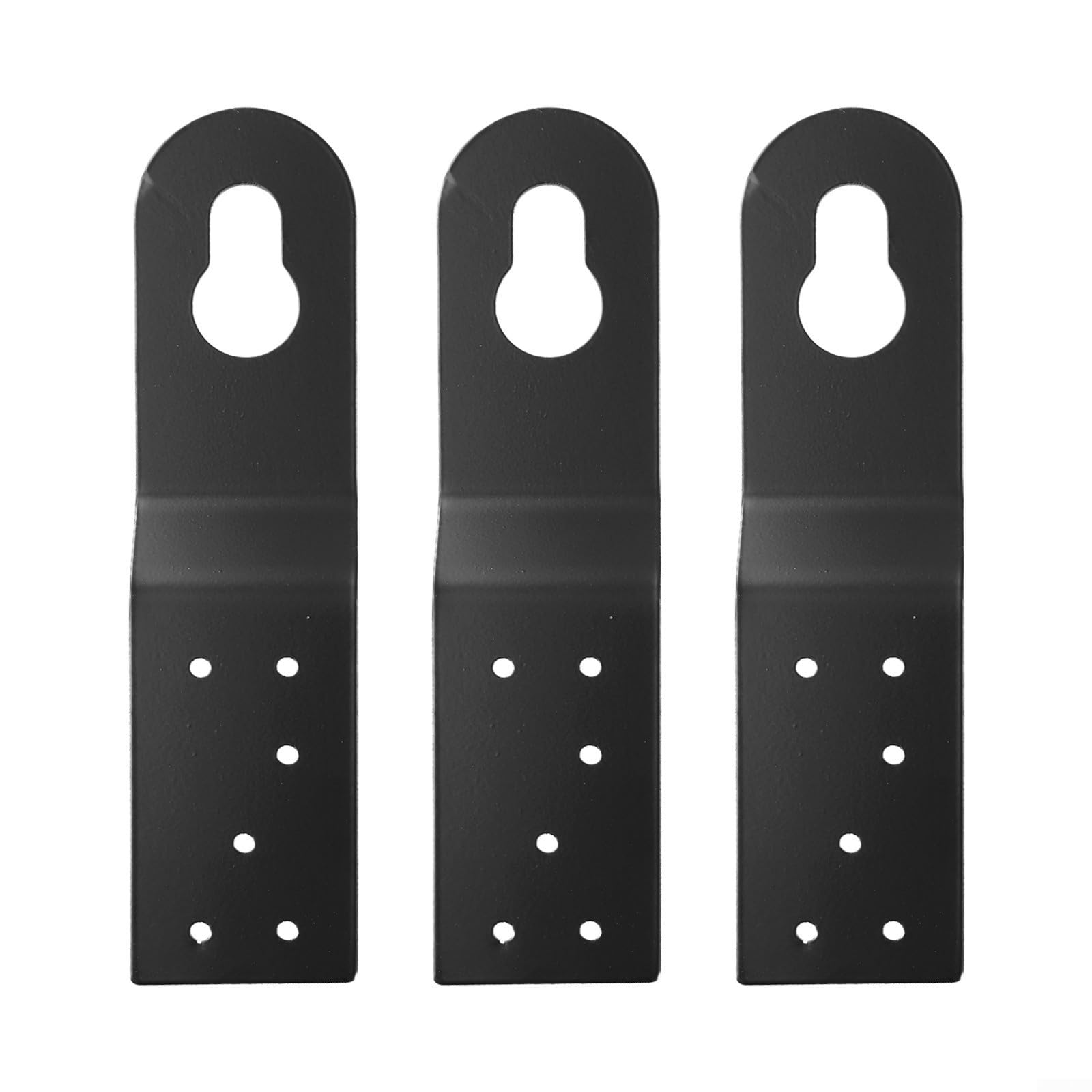 Lot de 3 clips d'attelage de sécurité de toit en aluminium - Système de protection contre les chutes - Matériel de montage robuste - Points d'ancrage de sécurité pour toit extérieur