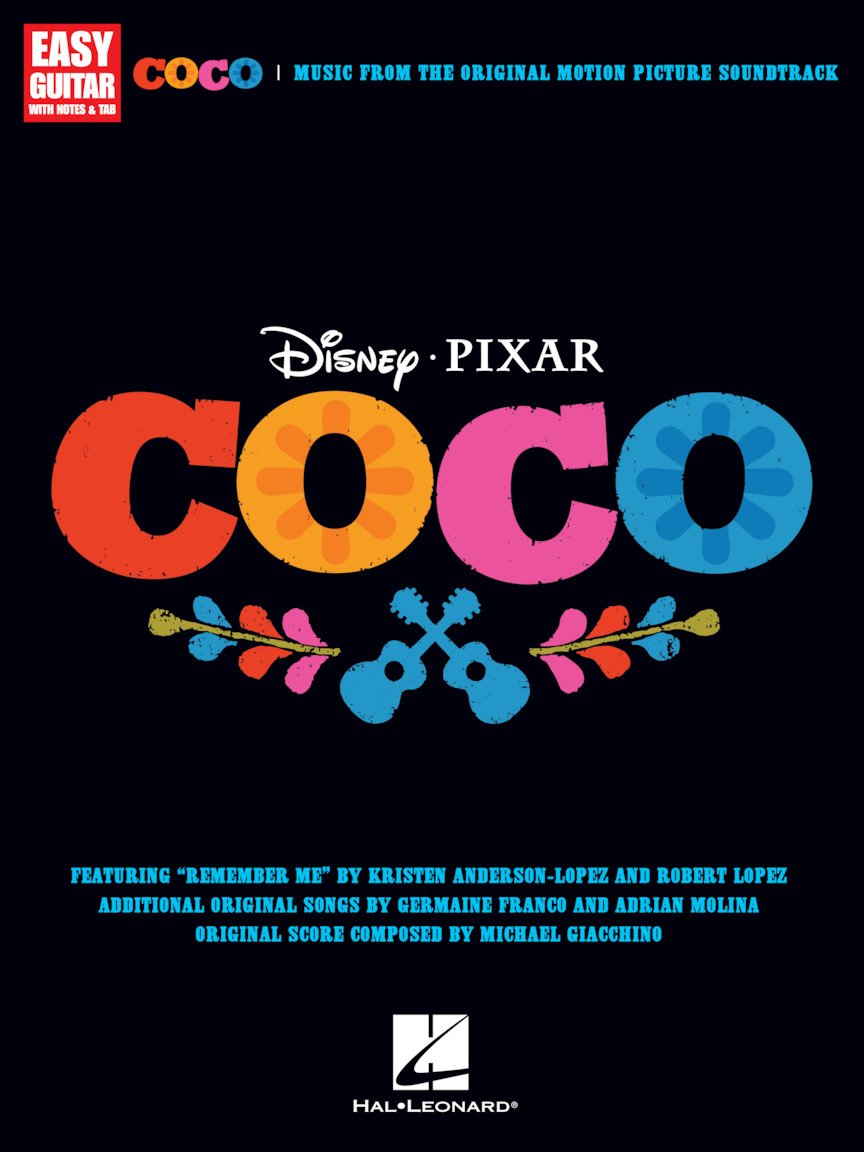Hal Leonard Corporation Songbook Coco: Music From The Motion Picture Soundtrack