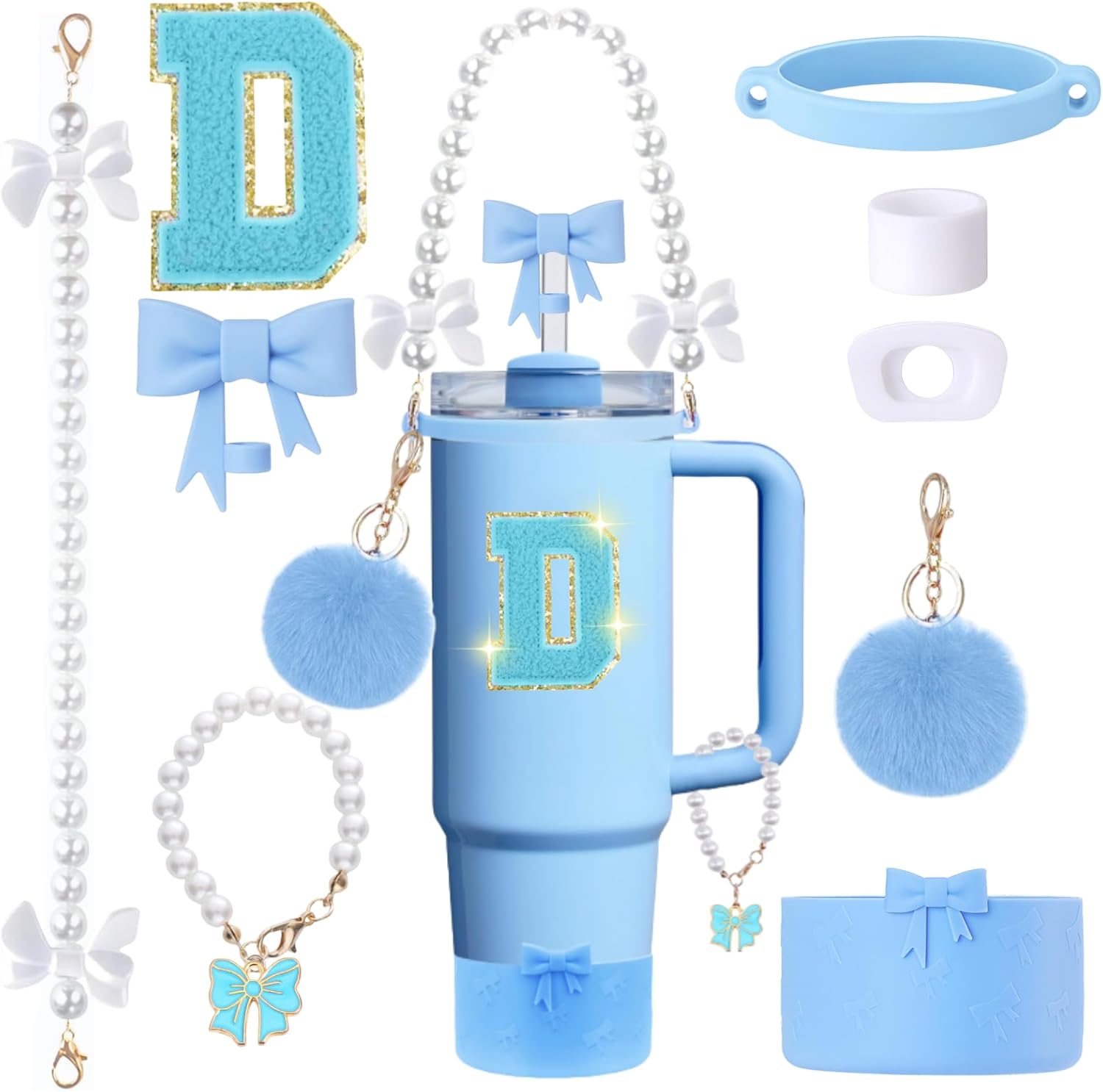 9-Piece Stanley Cup Accessories Set for 30oz & 40oz Tumblers