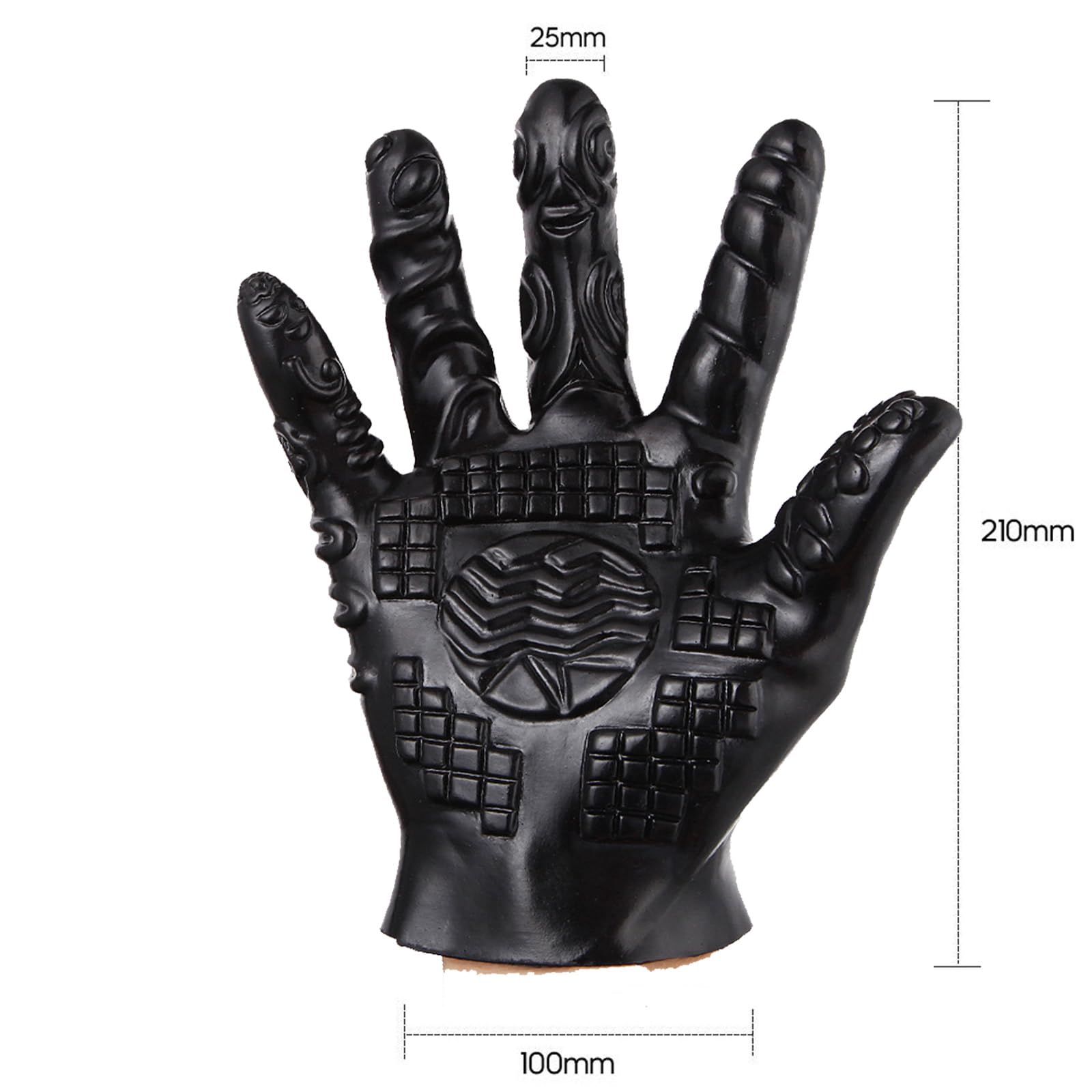 Guantes De Masaje Suave Guantes Mágicos Con Rayas Especiales Fundas Eróticas For Dedos For Estimulación De Pezones Y Clítoris Juguetes Sexuales For Principiantes Y Experimentados