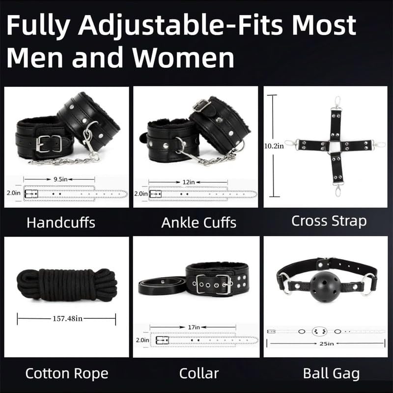 Kit Fitness Nero 12 Pezzi, Attrezzature per L'Allenamento Yoga, Cintura Tirabile, Letto Multifunzione Fitness - H5