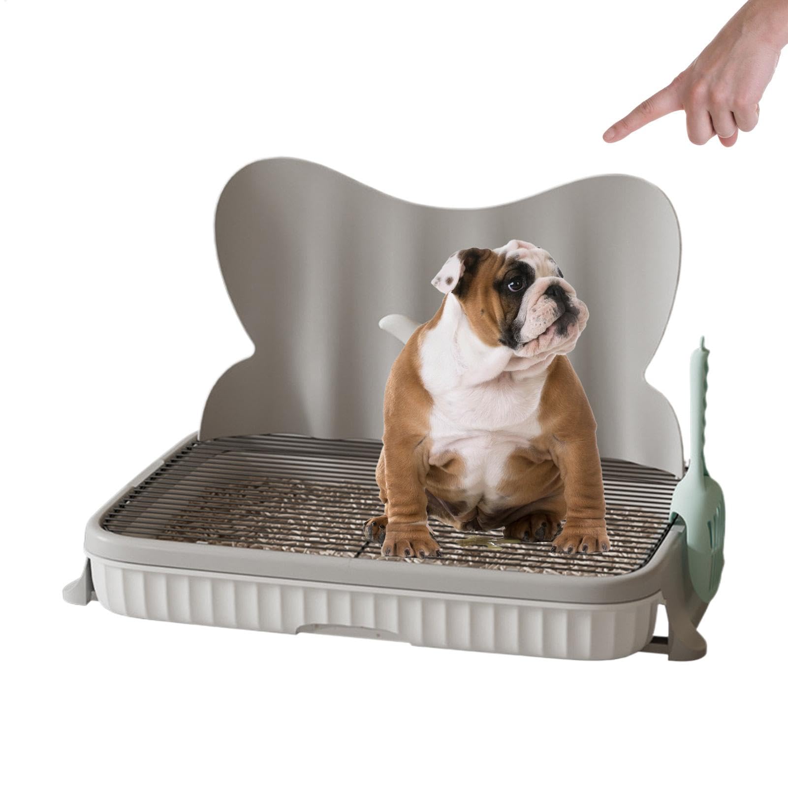 Tragbares Töpfchen für Hunde, Katzentoilette für Badezimmer | starke Belastung, multifunktionales Hundetraining, Welpentoilette, Innen-Töpfchen für