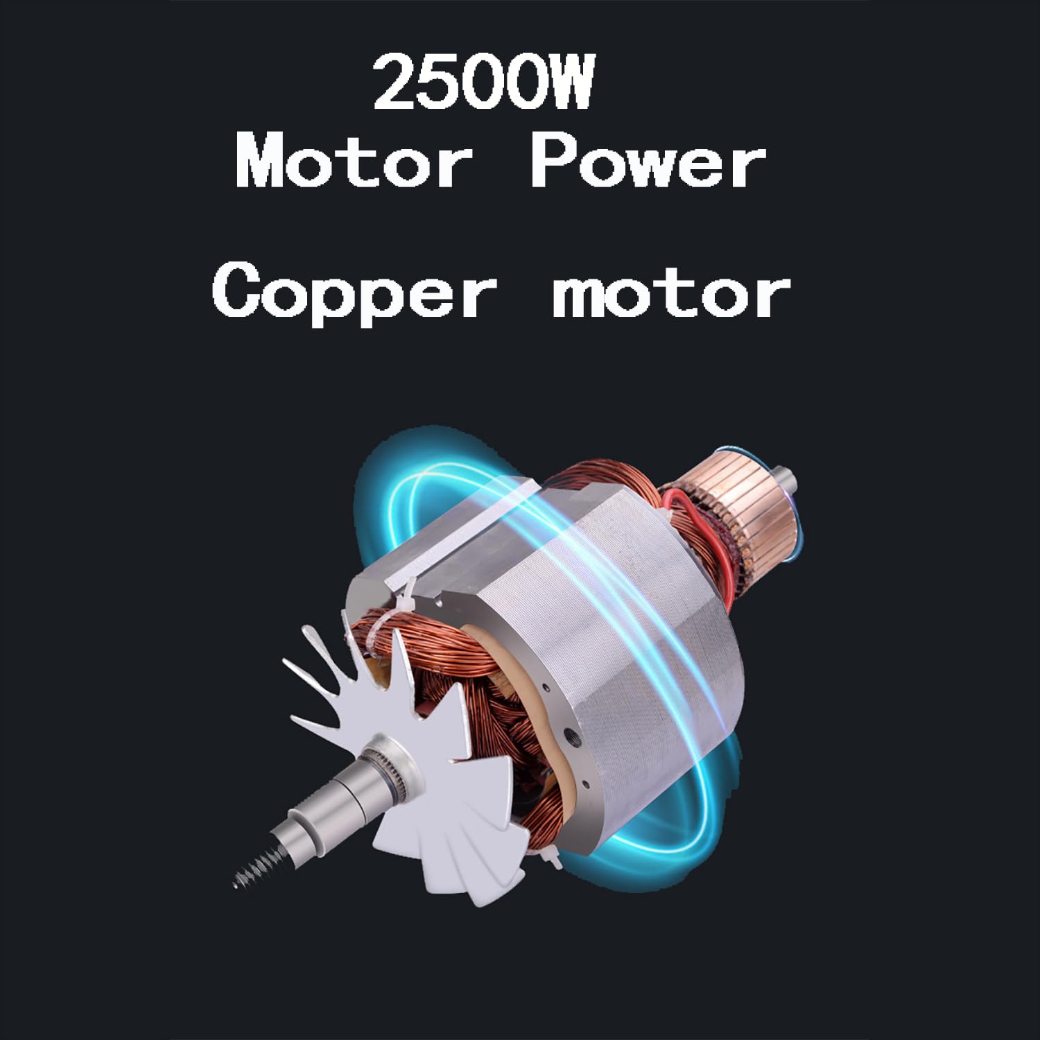 Molinillo de Grano de 700 g, Molinillo de Especias eléctrico Comercial de 2500 W, pulverizador de Acero Inoxidable con Motor de Cobre, tritura en 30 Segundos con Malla 30