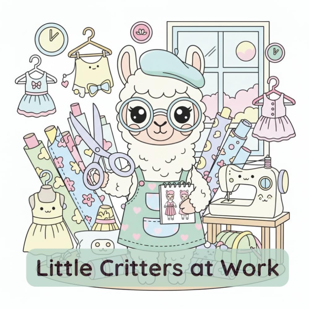 Little Critters at Work: Discover professions while you color