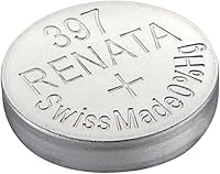Vista 1 de Renata - Batería para reloj Renata 397 o SR726SW o AG2 de 1,5 V (1 batería, 397 o SR 726 SW)