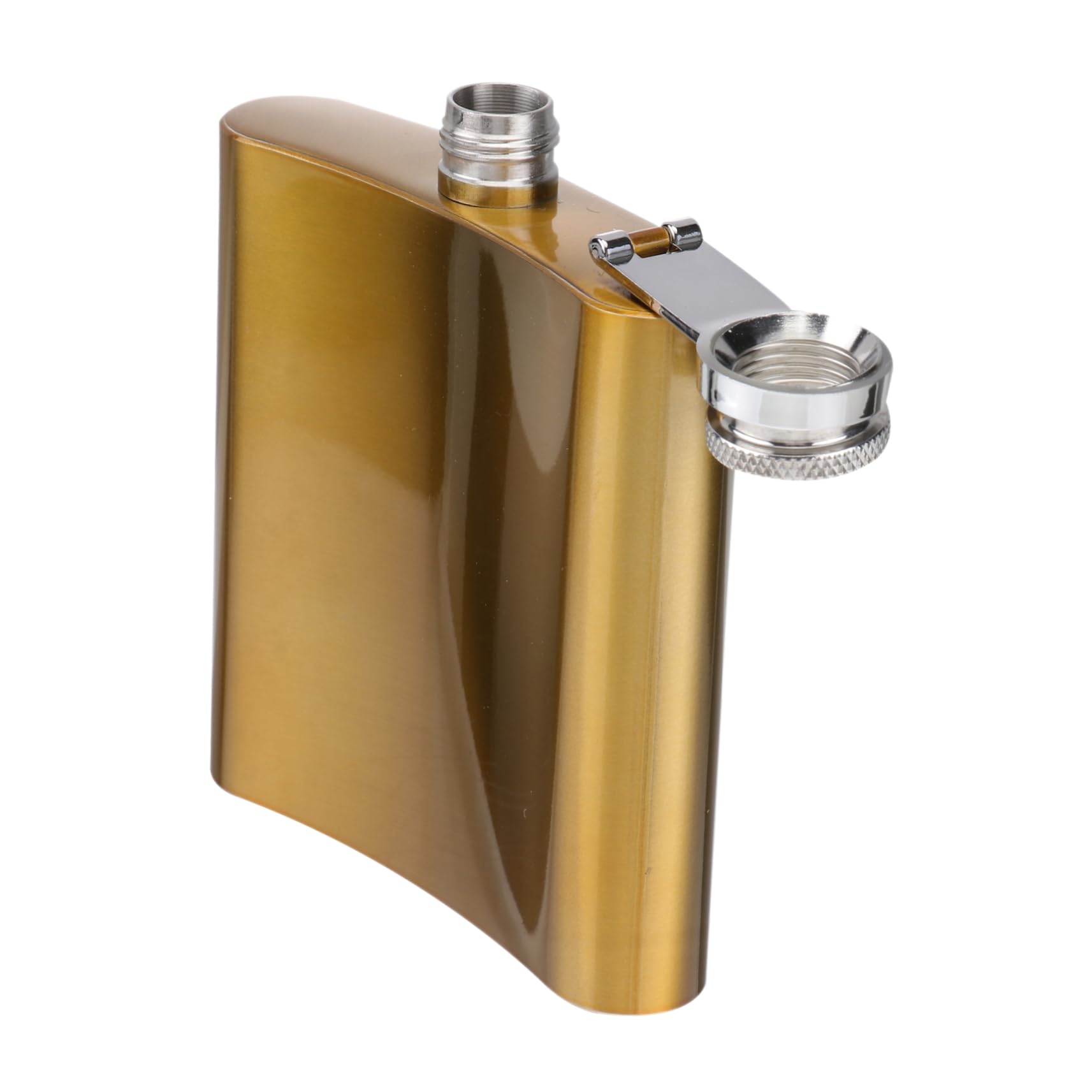 Unomor Portable Mini Wine Pot Stainless Steel for Camping Fishing Picnics More Gold Plated