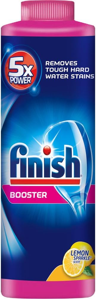 Finish Power Up Rinse Aid Dishwasher Booster Agent, 14 Ounce