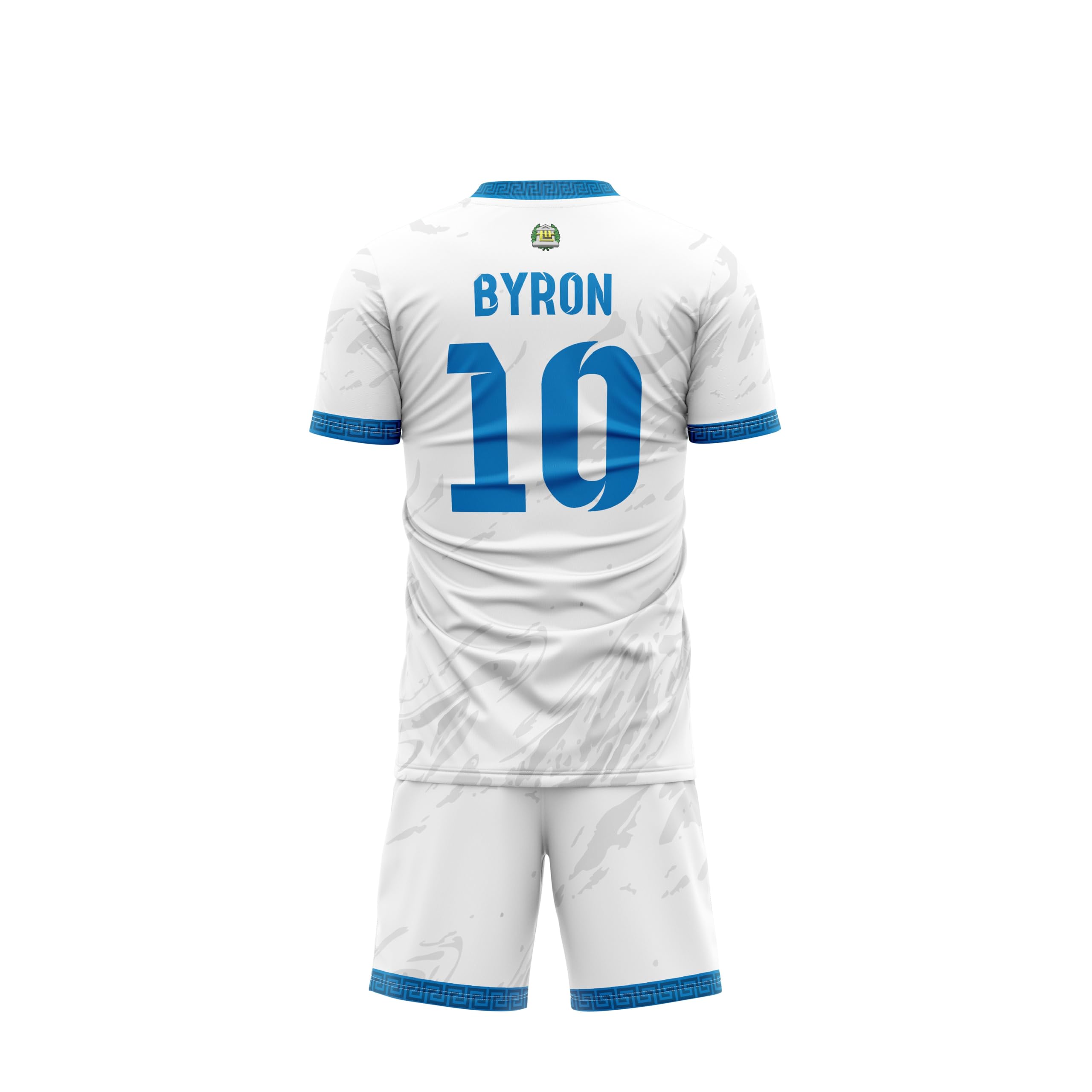 Maglia e Pantaloncino, Calcio Zeus Jr. High Inazuma 11, Byron Love. Abbigliamento Cosplay Fan Anime Cartone Animato Giapponese Ispirato a Personaggio, Serie. Tessuto Traspirante