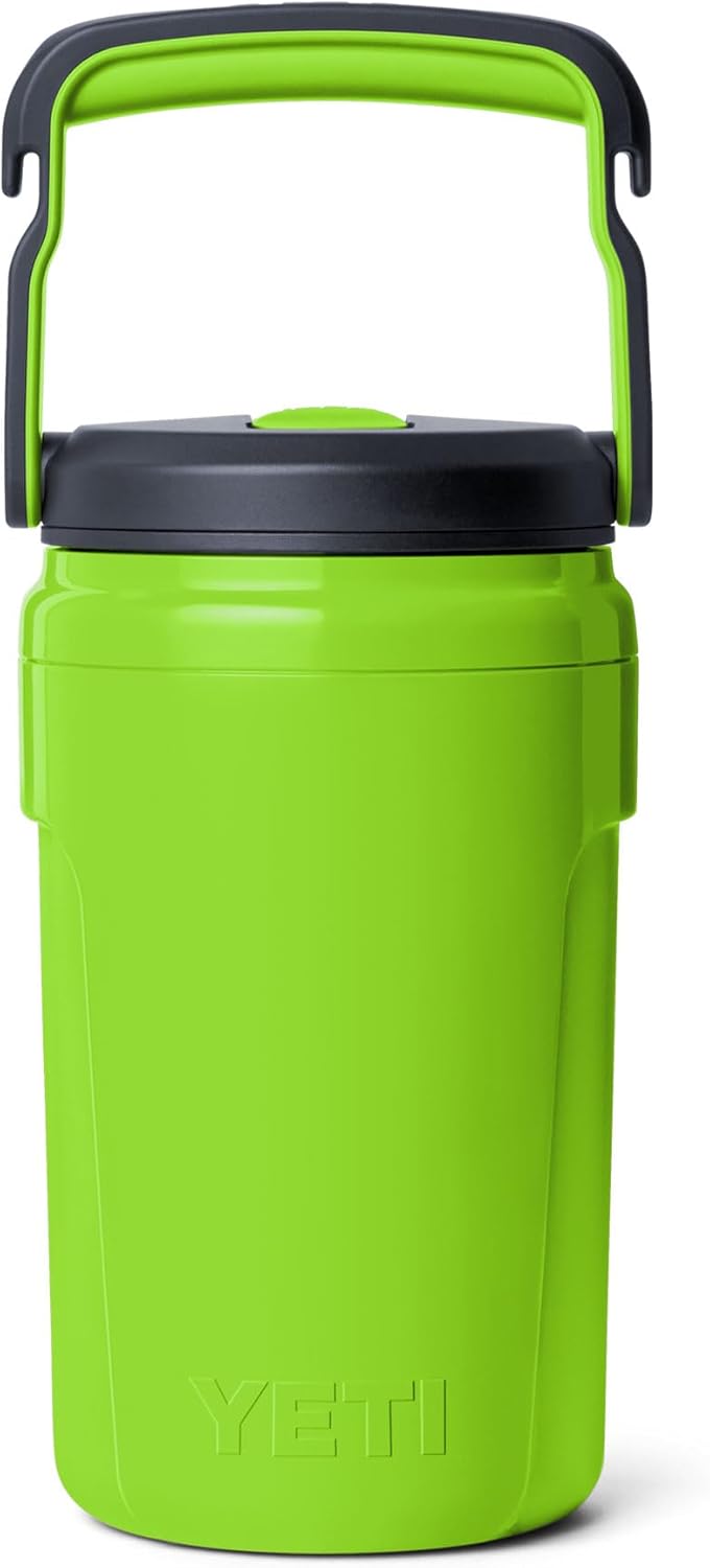 YETI Silo 40 oz Insulated Magslider Straw Cap Water Jug – Leakproof, Lightweight Sports Bottle with Fence Hook Handle – Keeps Drinks Ice-Cold – Ideal for Gym, Sports & Tournaments, Venom - Image 5