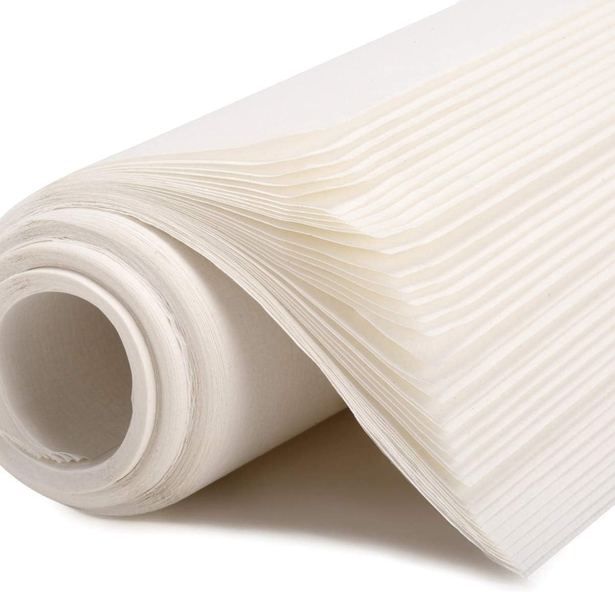 Sumi Paper Ink Writing Chinese Calligraphy Rice Paper Xuan Paper Sumi Paper for School Brush Writing Drawing Supplies 50 Sheets