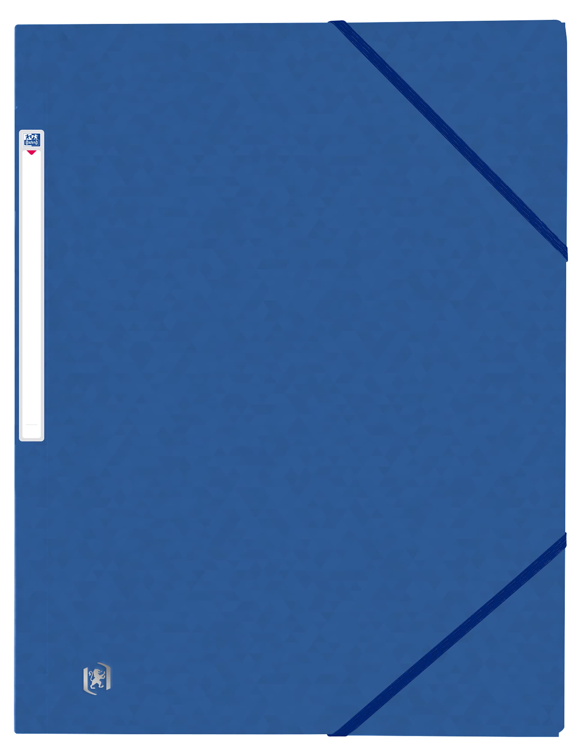 OXFORD Lot de 50 Chemises 3 Rabats Top File + A4 avec Elastique Couverture Carte Bleu