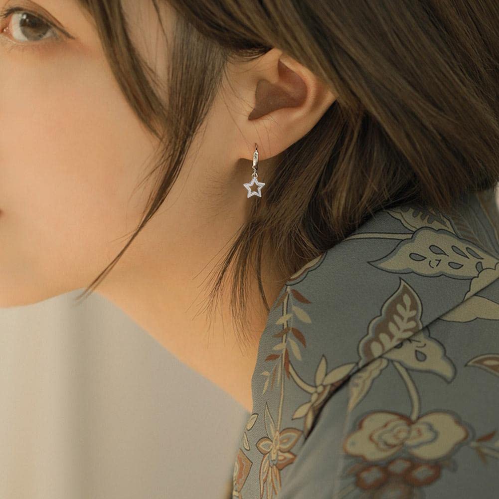Amazon.co.jp: ミニスター ピアス レディース 個性的 かっこいい 五芒 