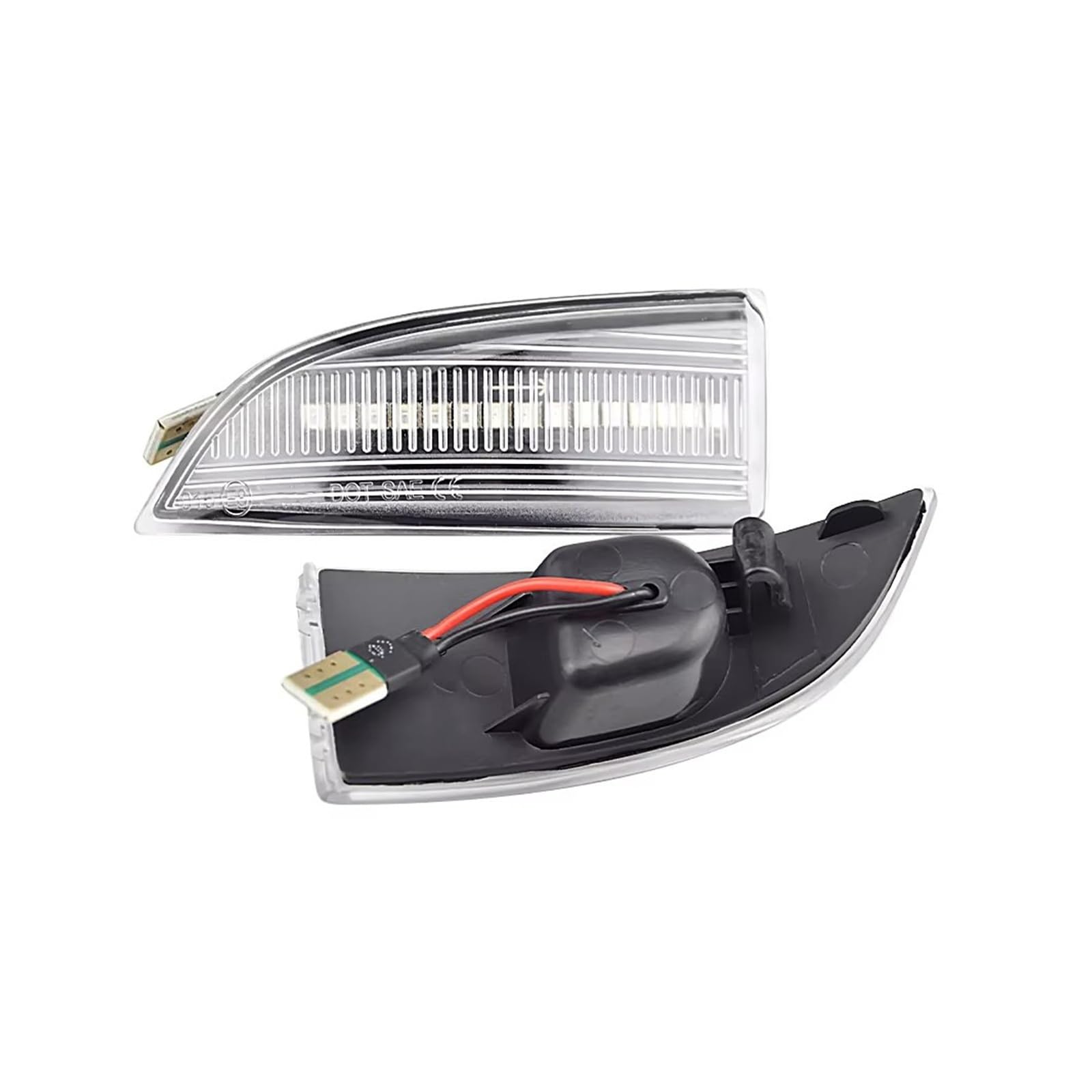 Freccia Specchietto Specchietto Laterale A LED Indicatore Direzione Dinamico Per Megane Per MK3 Per Scenic Per Fluence Per Latitude Per Laguna(Dynamic Crystal)