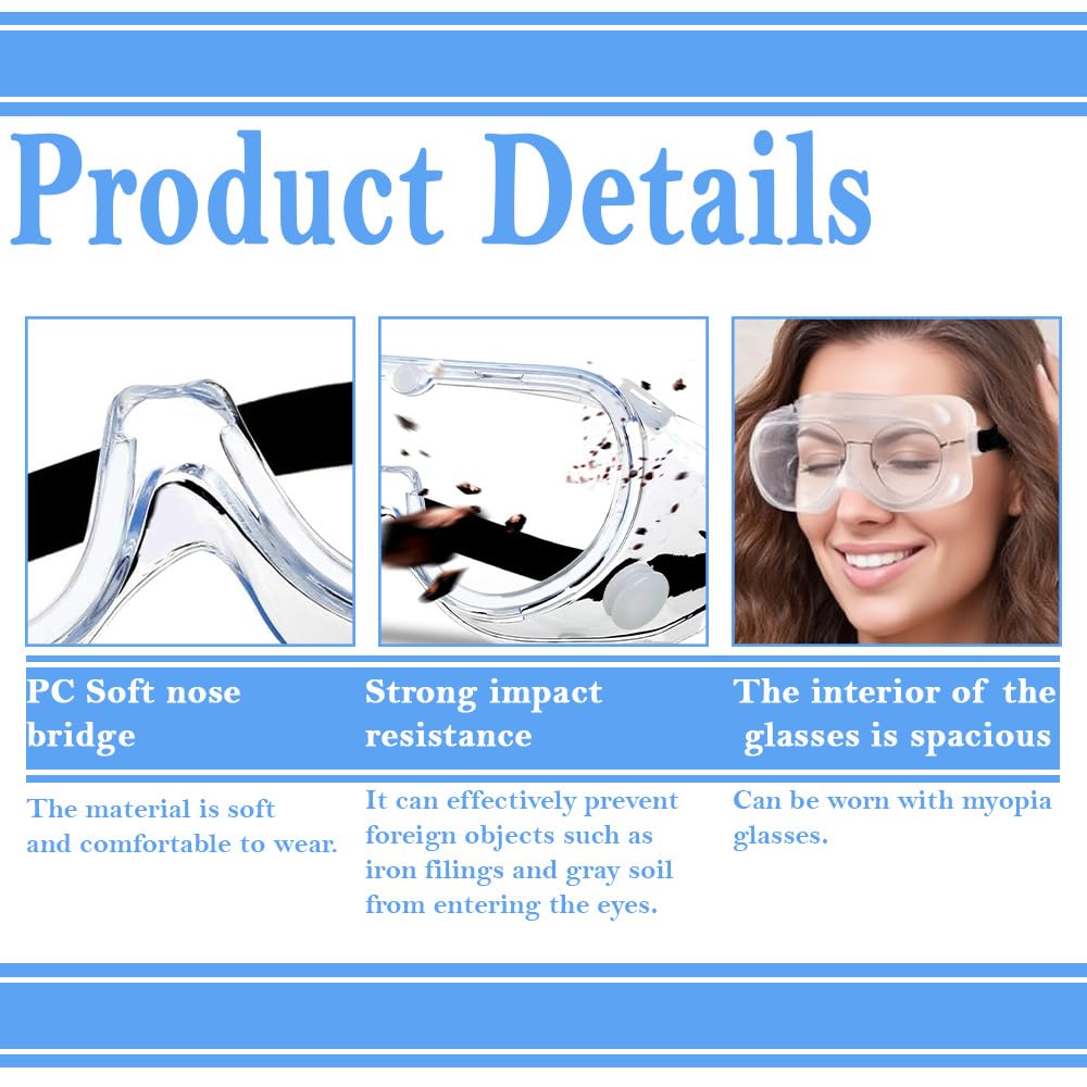 YESHLiky 1 Pc Adjustable Eyelash and Eyebrow Protector Shower Goggle Shield for Eyelash Extensions Microblading Aftercare - Image 4