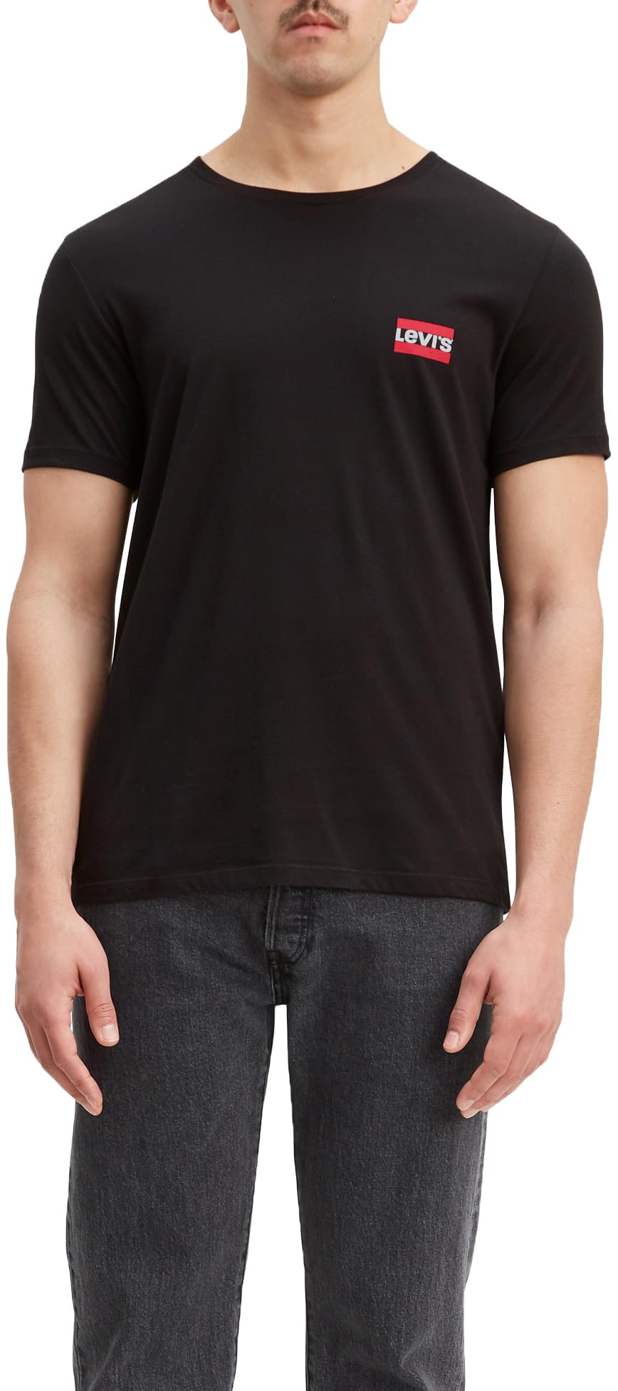 Levi's 2-Pack Crewneck Graphic Tee T-Shirt Homme