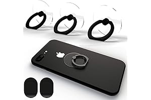 Transparent Phone Ring Holder Keeps Your Phone Safe