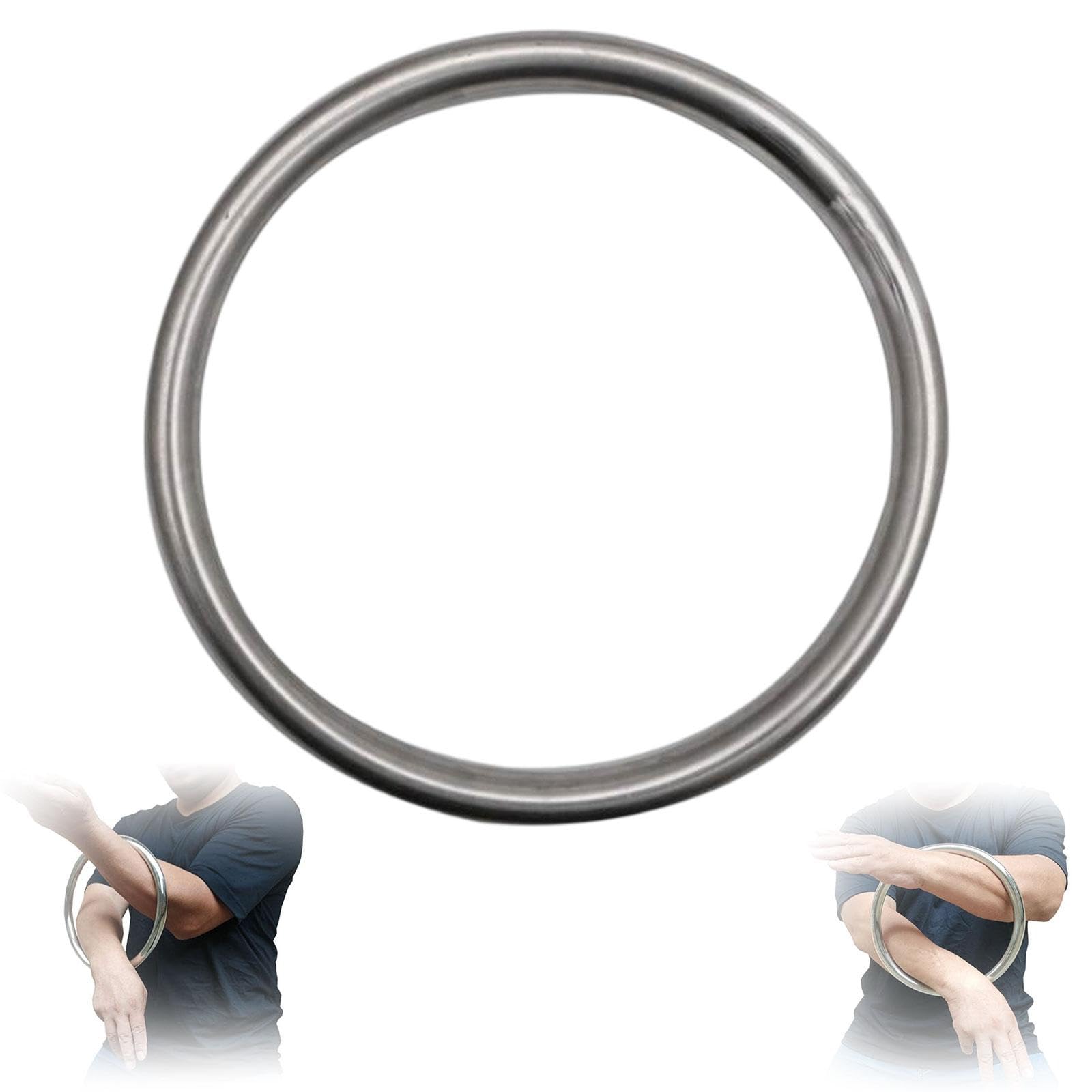 Wing Chun Stainless Ring Physical Exercise Sturdy Taiji Kung Fu Self Protect|Sporting Goods| Boxing, Martial Arts & MMA| Training Equipment & Supplies| Other Combat Sport Training-image-31