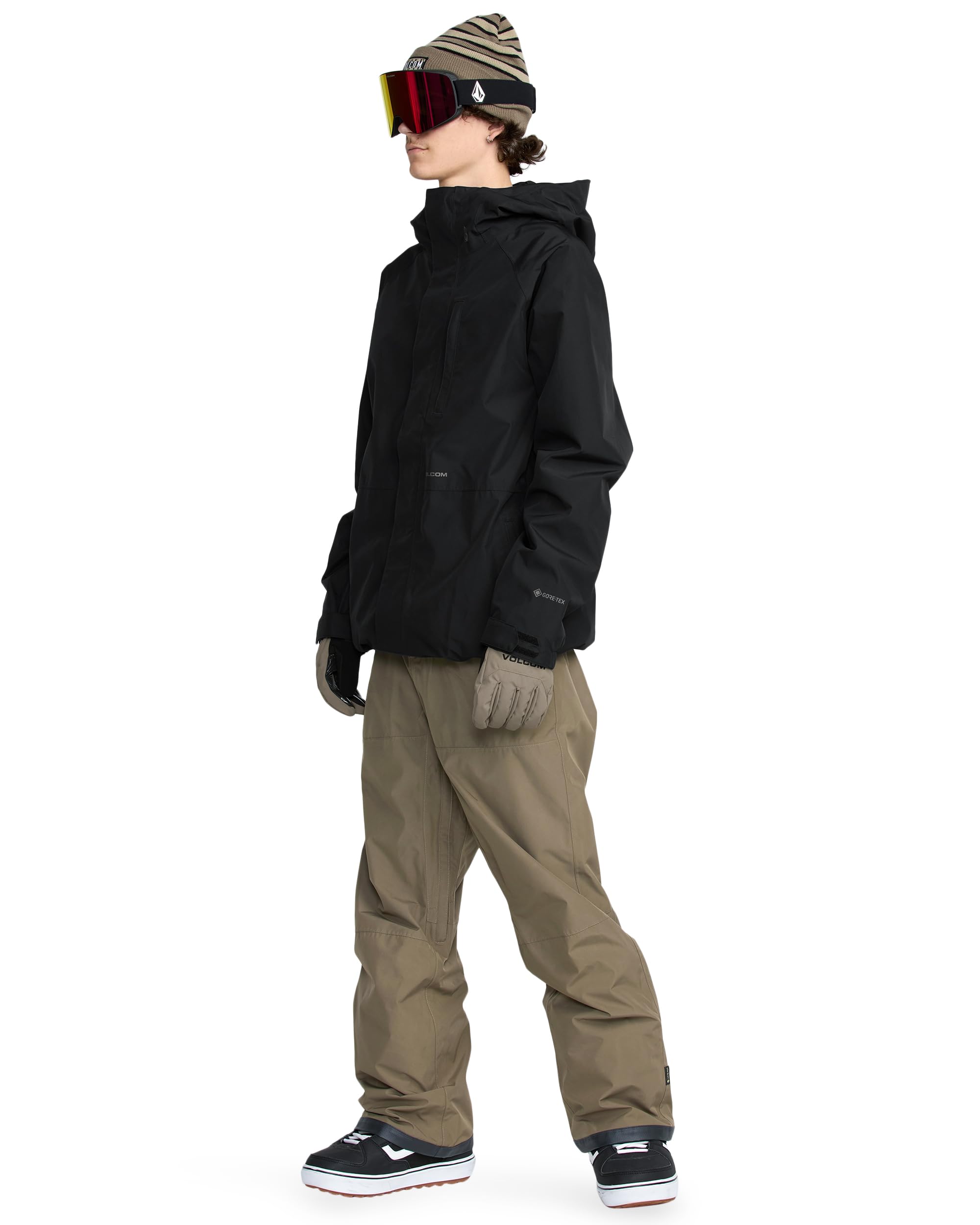 Volcom Herren Dua Gore-tex 2l Ski- & Snowboardjacke – 20k wasserdichte Schale, vollständig versiegelte Nähte