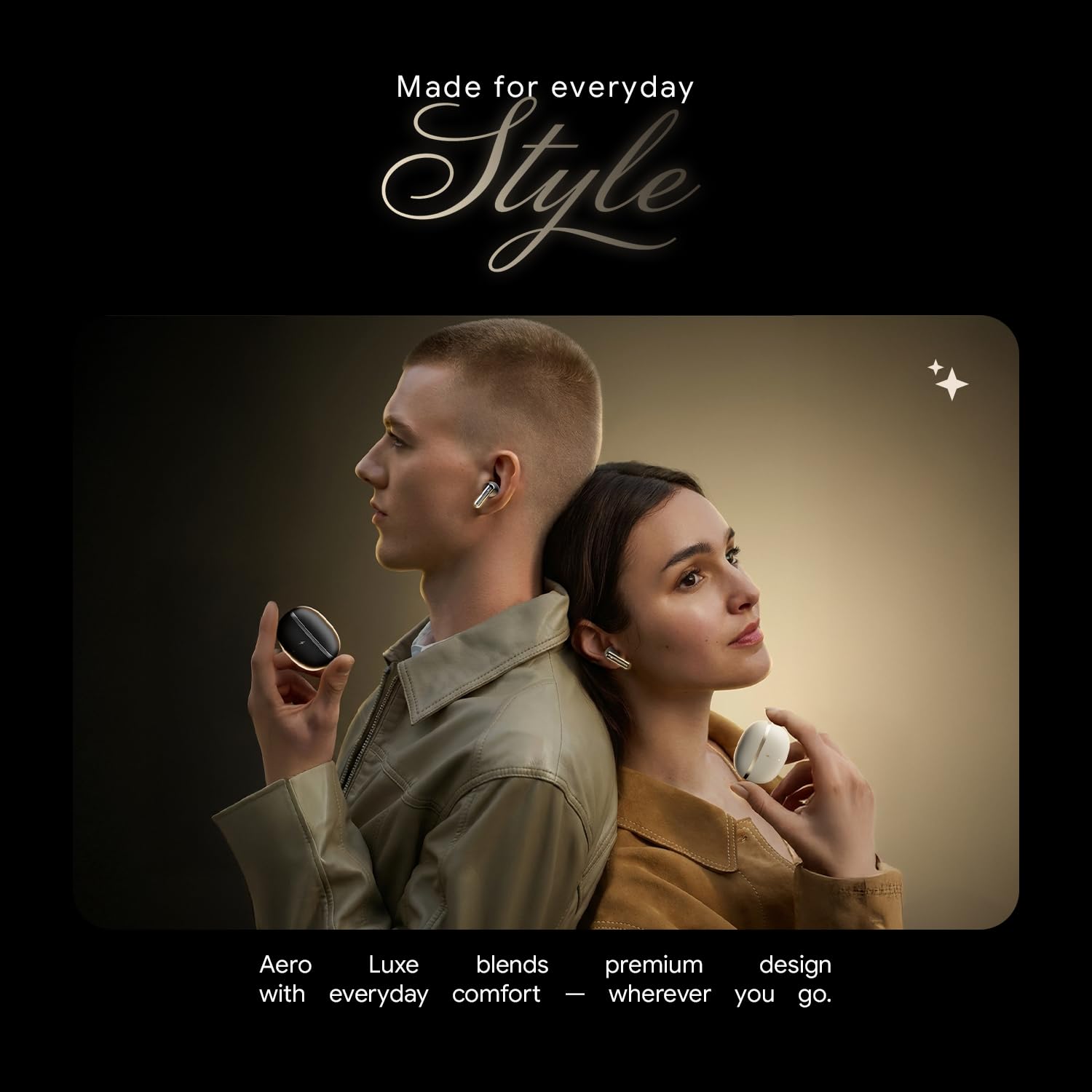 Fire-Boltt Newly Launched Aero Luxe TWS Earbuds with Custom EQ, Bluetooth 5.4 Wireless Earphones, 50H Playtime, Fast Charging Case, 50ms Low-Latency Gaming & Touch Controls Midnight Black — Amazon image 11