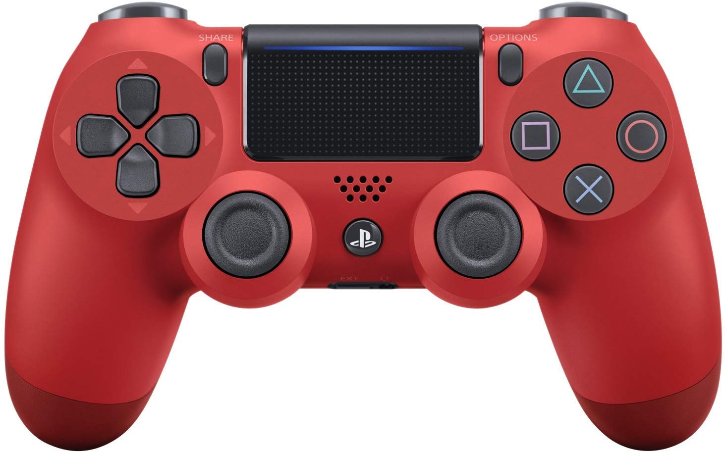 Amazon | 【純正品】ワイヤレスコントローラー(DUALSHOCK 4) マグマ  