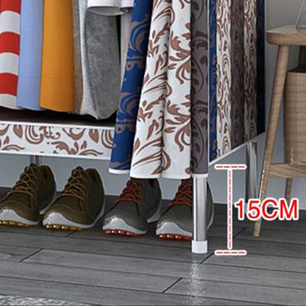 Cloth Wardrobe Clothes Closet, Portable Closet Wardrobe Storage Closet Standing Closet Fabric Cabinet Portable Wardrobe,C_168X45X168CM