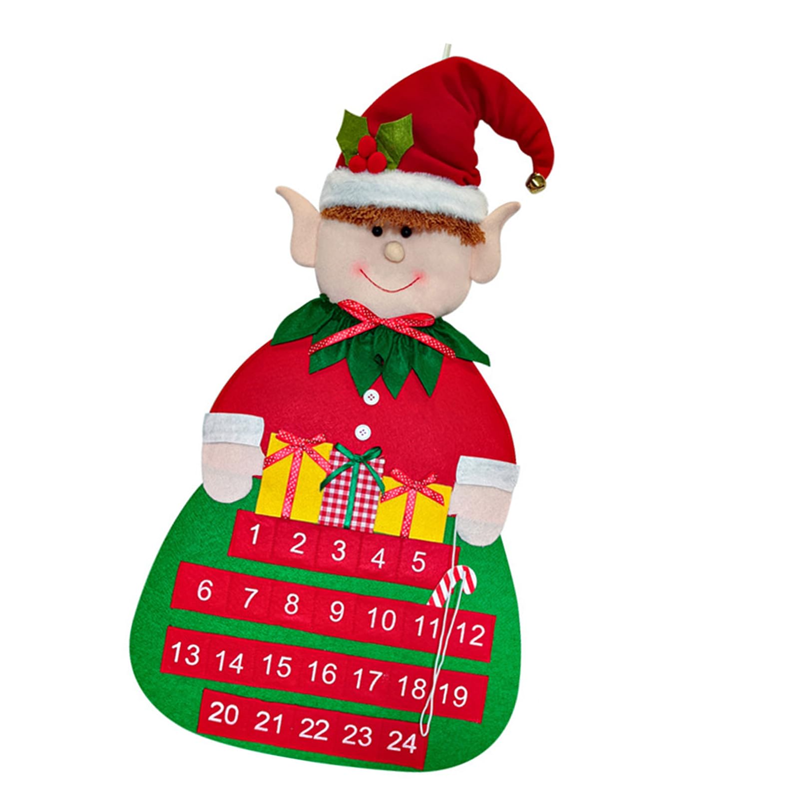 Kalttoy Section B Festival Christmas Tree Countdowns Calendar Elegant Wall Mounted Christmas Tree Countdowns Calendar For Holiday Decors Holiday Decorations