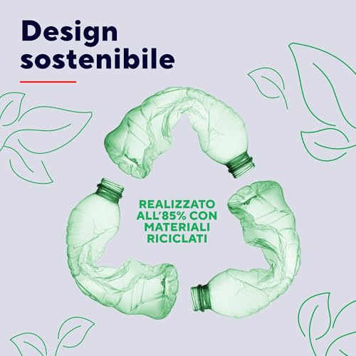 Arvia Tastiera Ergonomica Wireless Silenziosa Italiano QWERTY Bluetooth + 2.4GHz, Tastiera Bluetooth Multidispositivo con Poggiapolsi, Tasti Multimediali, PC Computer Laptop Mac, Nero - Tastiera gaming - Immagine 7