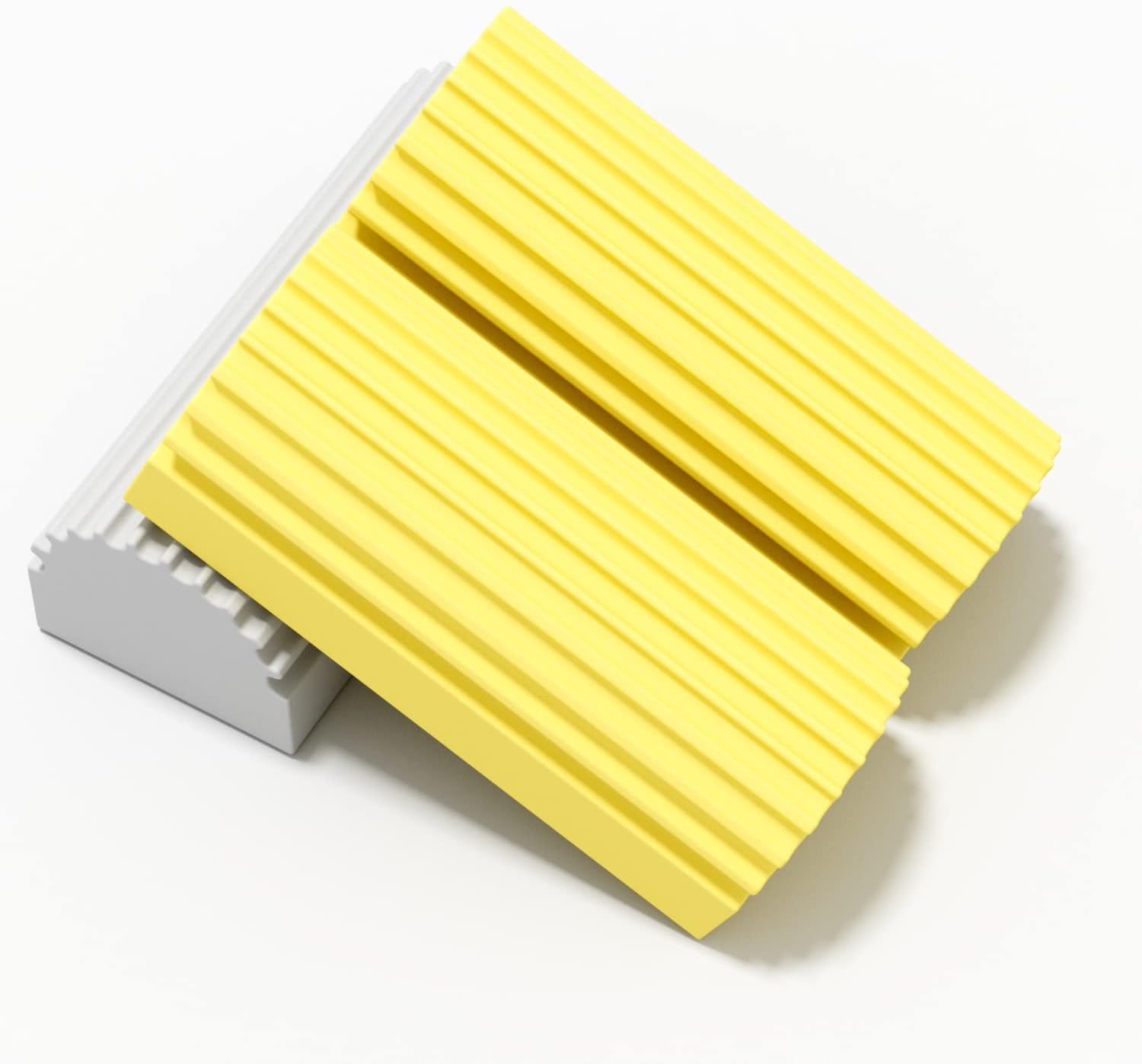 VOLDOT ack Damp Clean Duster, Dust Cleaning Sponge, Reusable Dusters, Efficient Cleaning Supplies for Glass, Baseboards, Vents, Railings, Mirrors, Window Track (Pack of 1 PVA Spone)