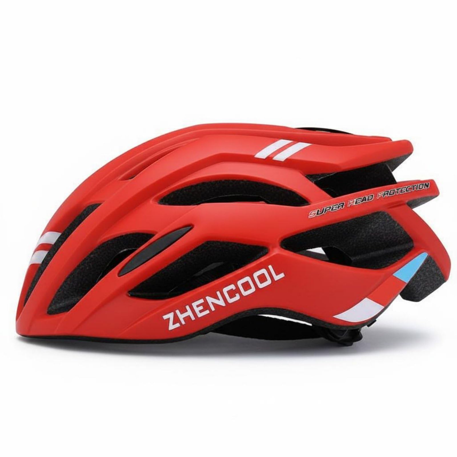 Meadawgs®Aerodynamic Design Road Bike Helmet Breathable Mountain Bike Helmet Lightweight Safety Gear Shock Absorbing for Cyclists, Men, Women, Red, L|Sporting Goods | Cycling-image-29