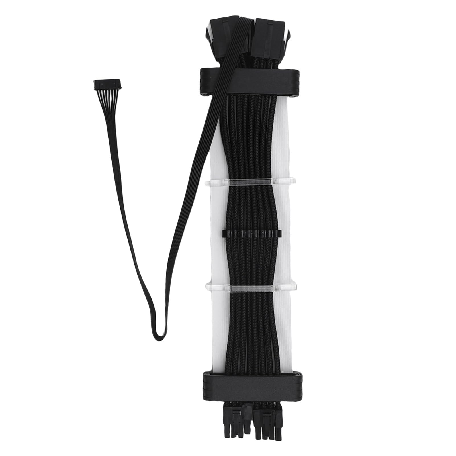 Fabater Cavo PSU ARGB con 120 Perline Luminose Configurazione di Gioco Straordinaria - Striscia LED di Sincronizzazione ARGB da 5 V per Appassionati di PC, Materiale Siliconico, 1 unità (#2)