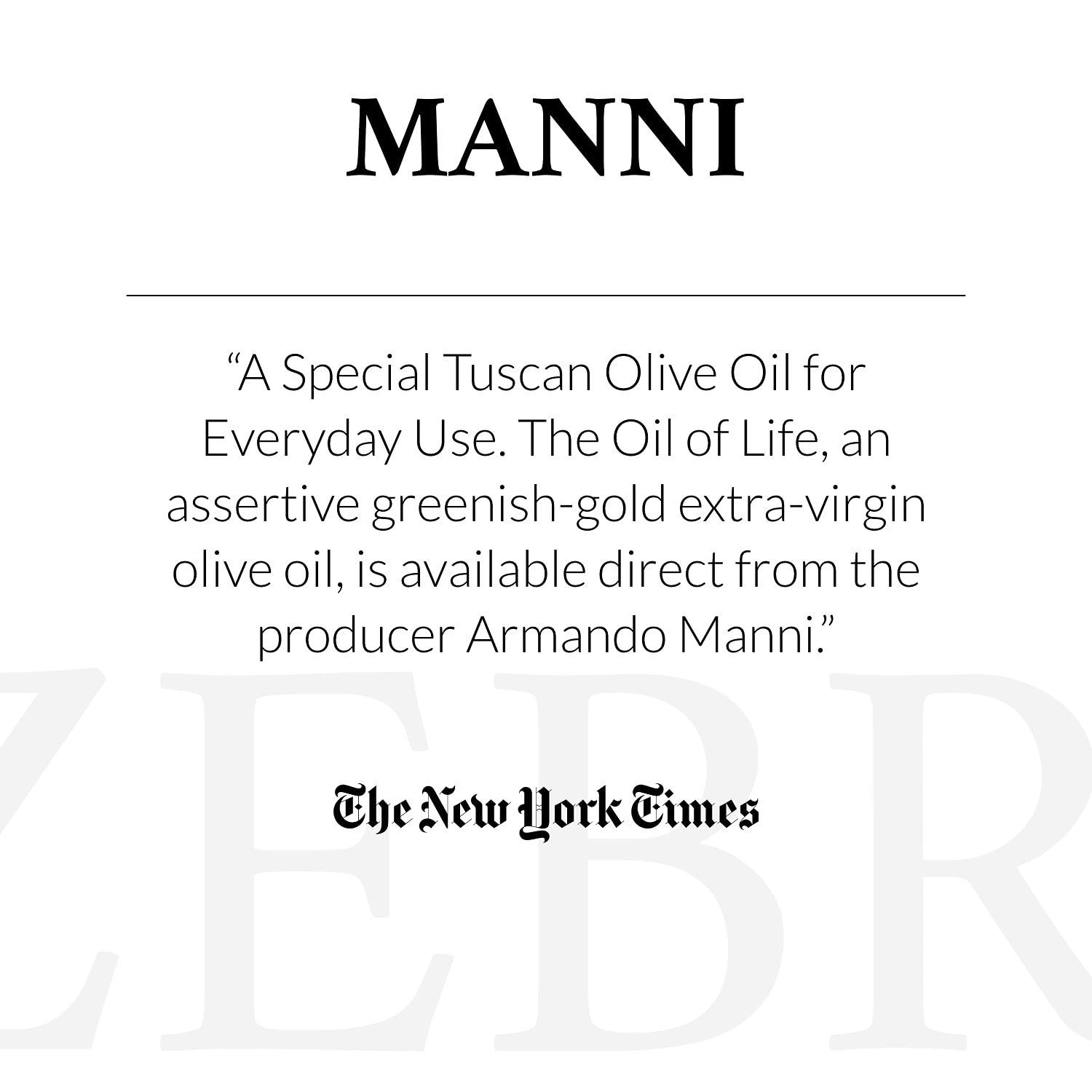 The Oil of Life - Organic Extra Virgin Olive Oil - TOSCANO PGI, Kosher Passover - High in Antioxidants, Perfect as a Condiment - 1 Bottle (8.5 fl.oz), Variation Cap Zebra