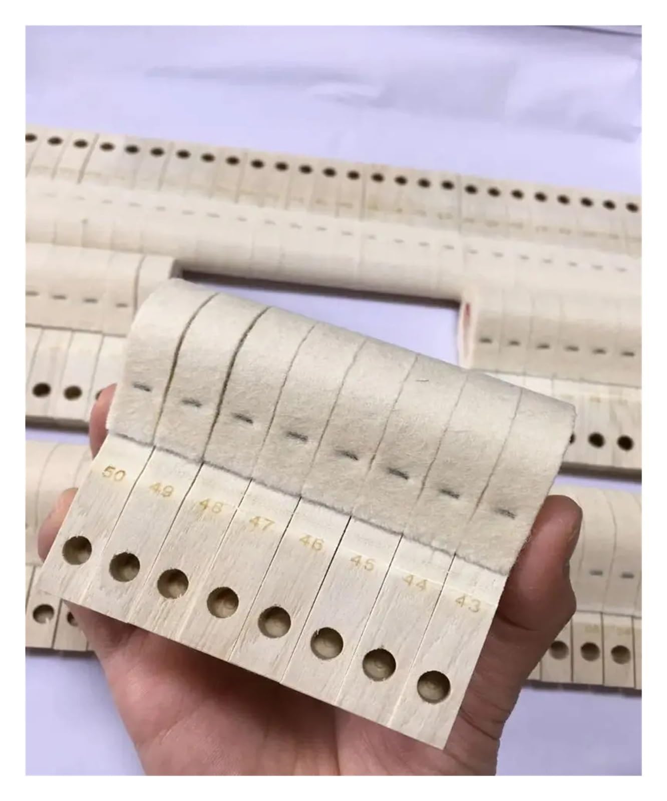 Martillo de piano Cuerda de piano vertical Martillo de piano Martillo Accesorios de martillo importados Madera blanca Corazón verde