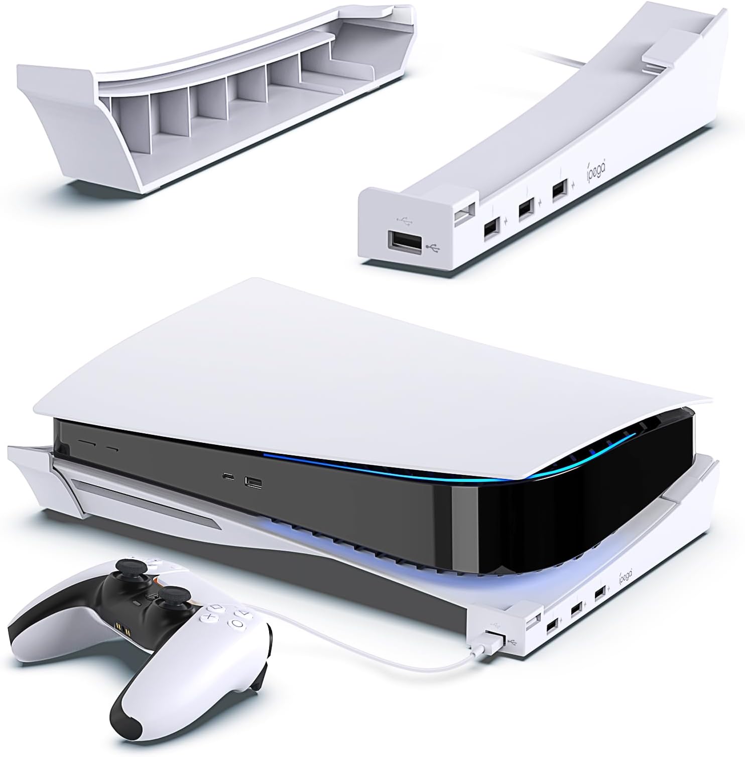 Mcbazel Horizontal Stand Compatible with PS5 DE/UHD Console, Base Stand