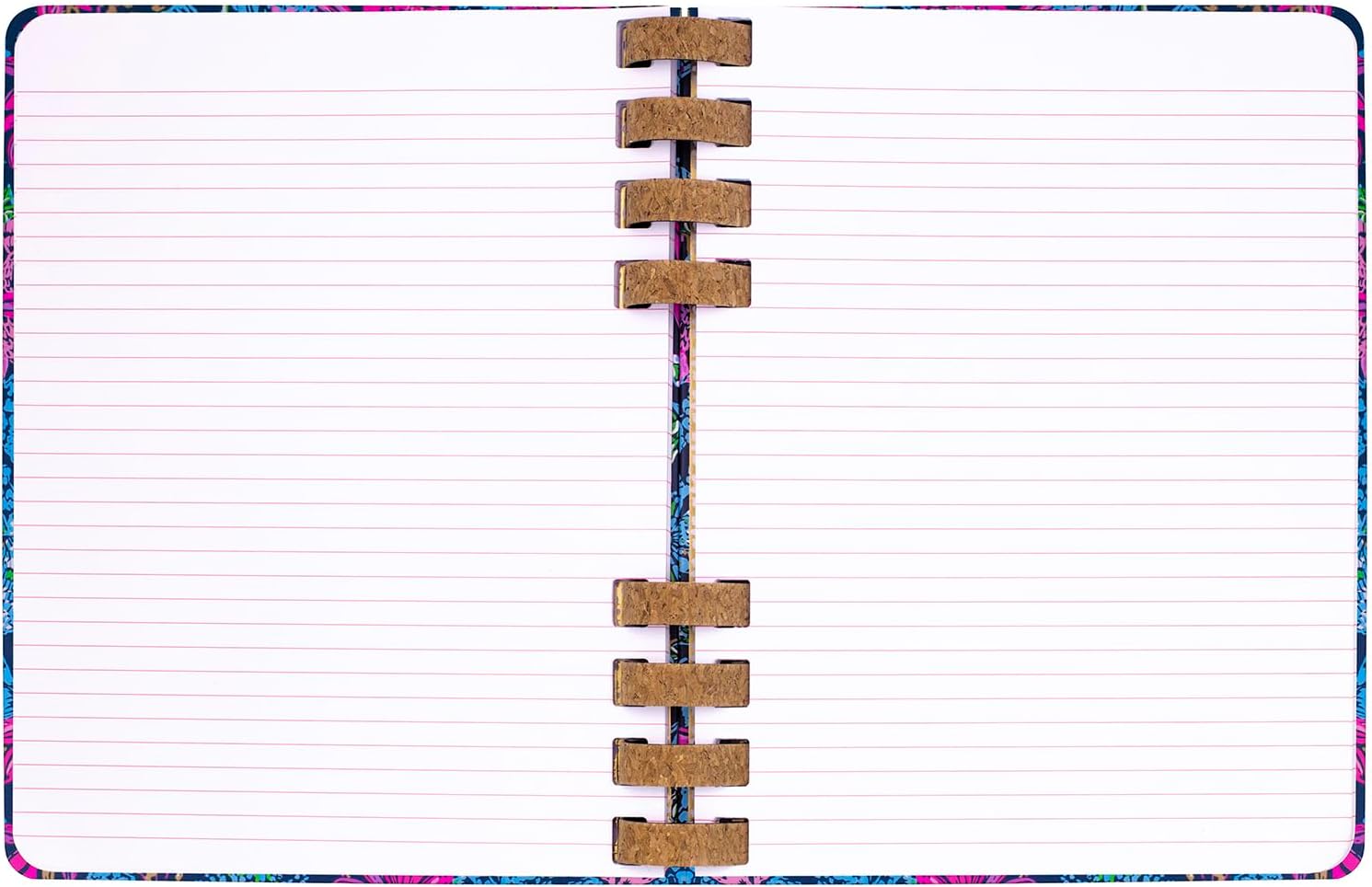 Lilly Pulitzer Luxe Spiral Bound Notebook, 180 Page Journal for Women, College Ruled Paper, 1 Subject, 10" x 8.5" Aesthetic Notebook, Calypso Coast