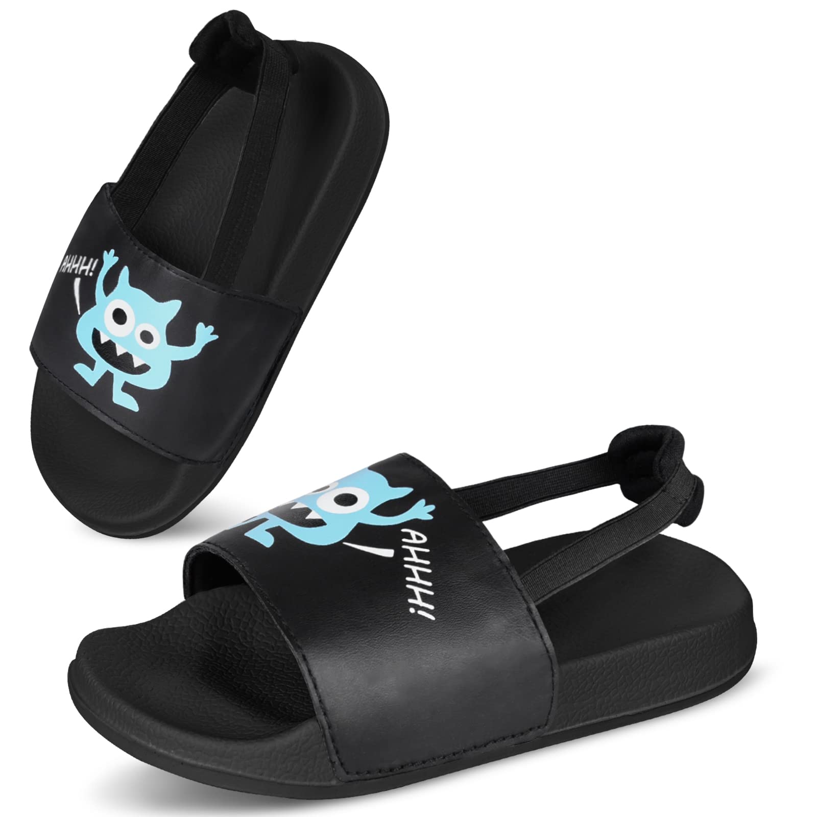 IEEILULU Sandalias Niños, Chanclas Niño Zapatos de Ducha Niñas, Verano Antideslizante Baño Sandalias