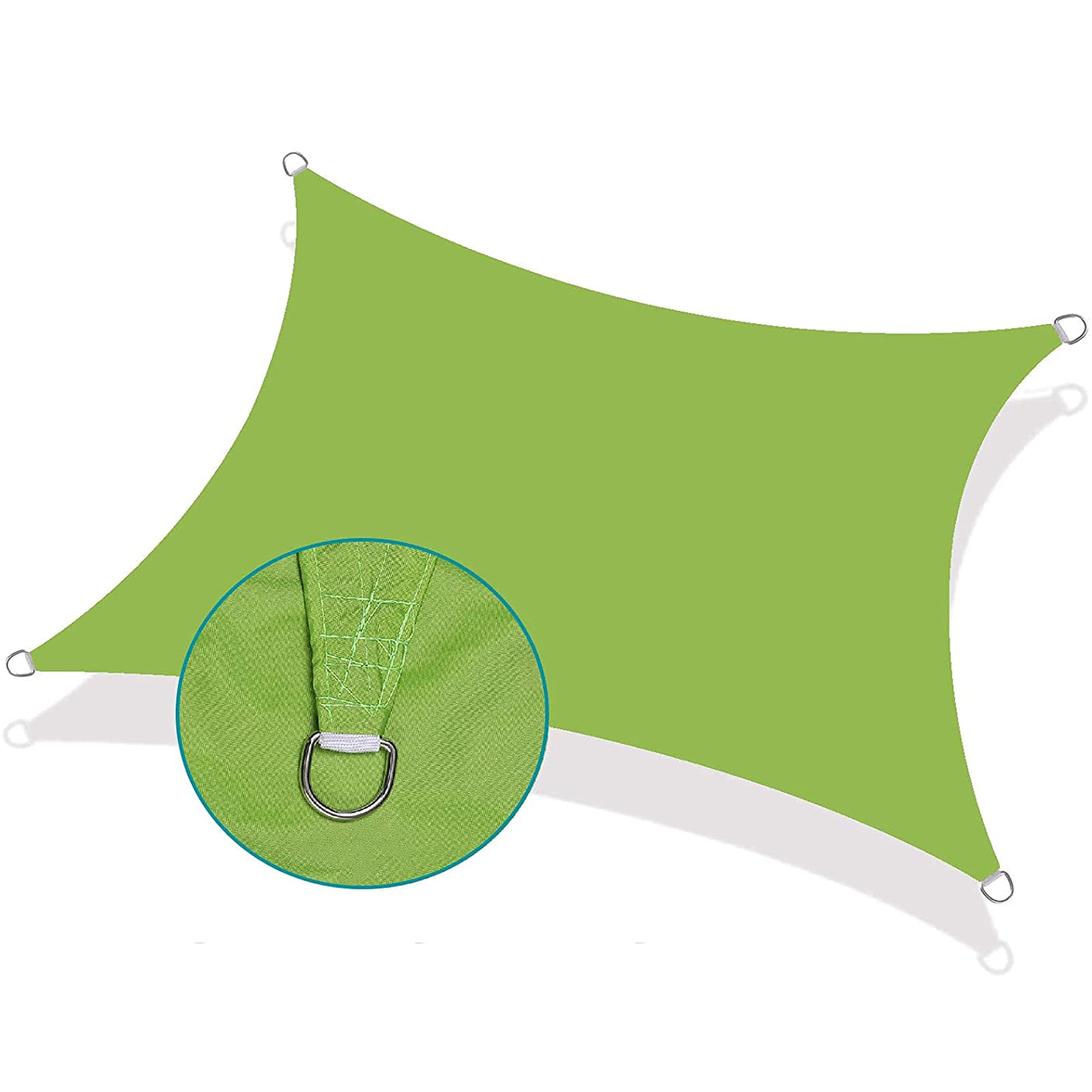 Voile d'ombrage imperméable 5x6m robuste et sur mesure pour terrasse