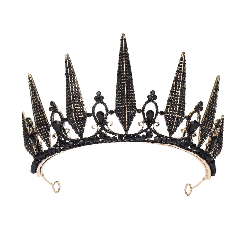 Black crown headpiece Clearance