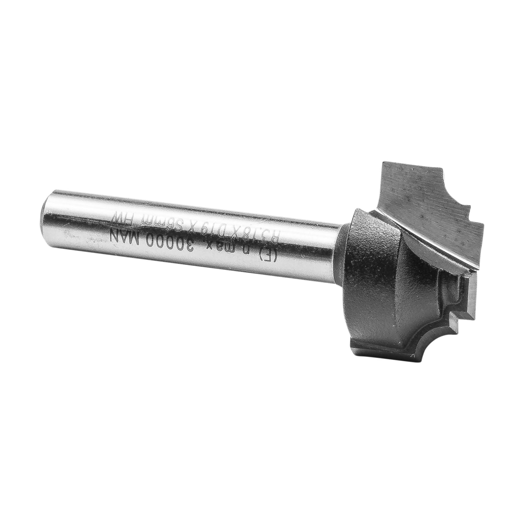 ENT 13185 Frez szczelinowy w wegliku, trzpien (S) 6 mm, srednica (D) 19,05 mm, NL 11,11 mm, R 3,2 mm, SL 32 mm