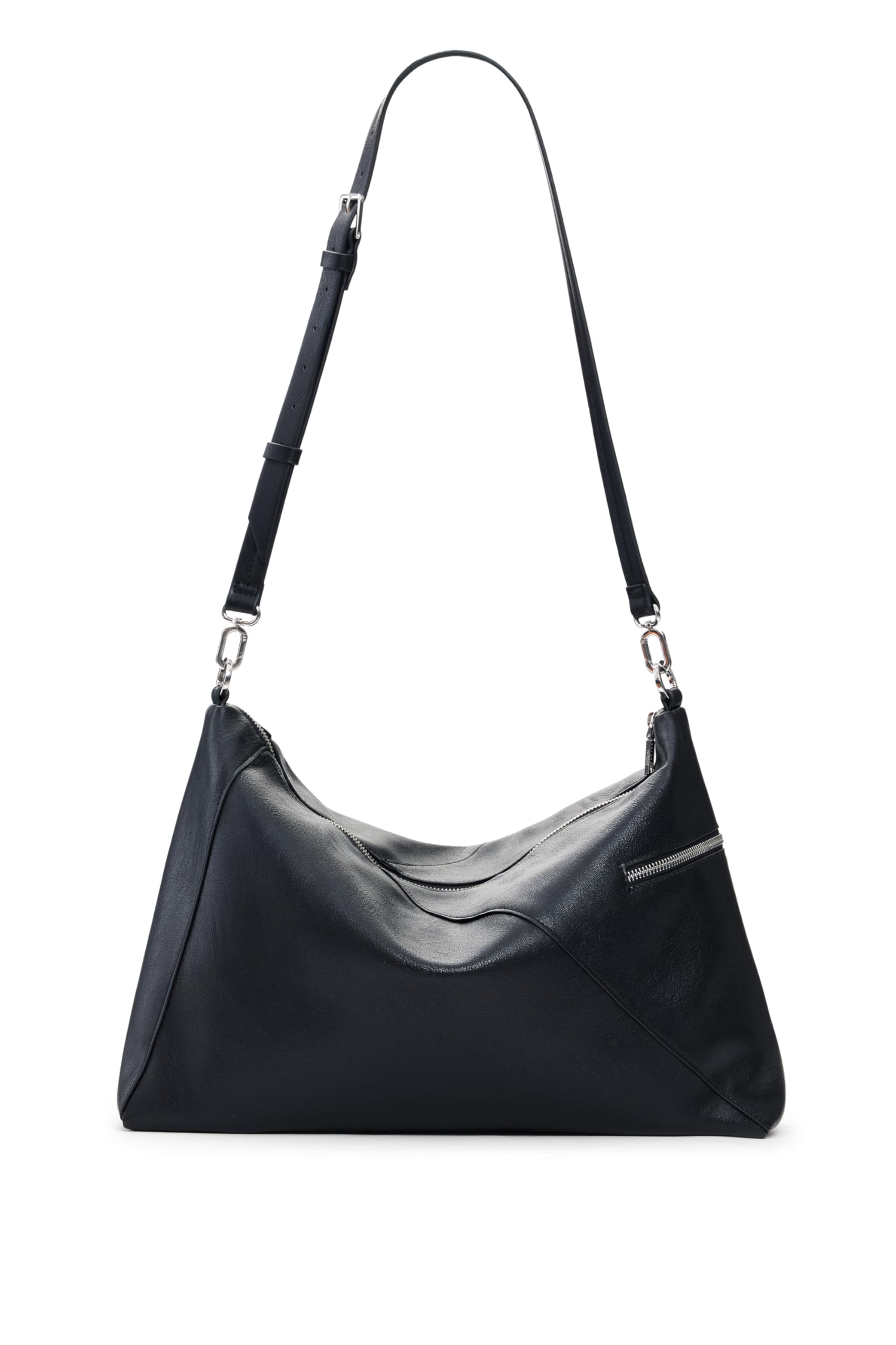 Desigual bolso de hombro bolso bandolera Half Logo Leiria 2.0 Shoulder Bag Black negro