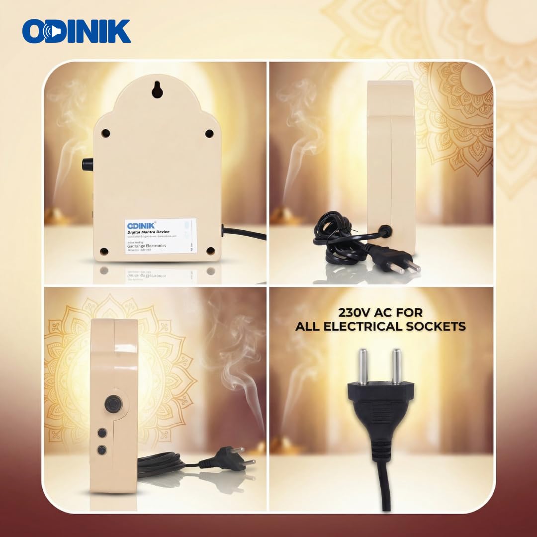 Om Namah Shivay and Maha Mrityunjaya Mantra Chanting Machine with Multiple Tunes Model # 01-ONS — Amazon image 6