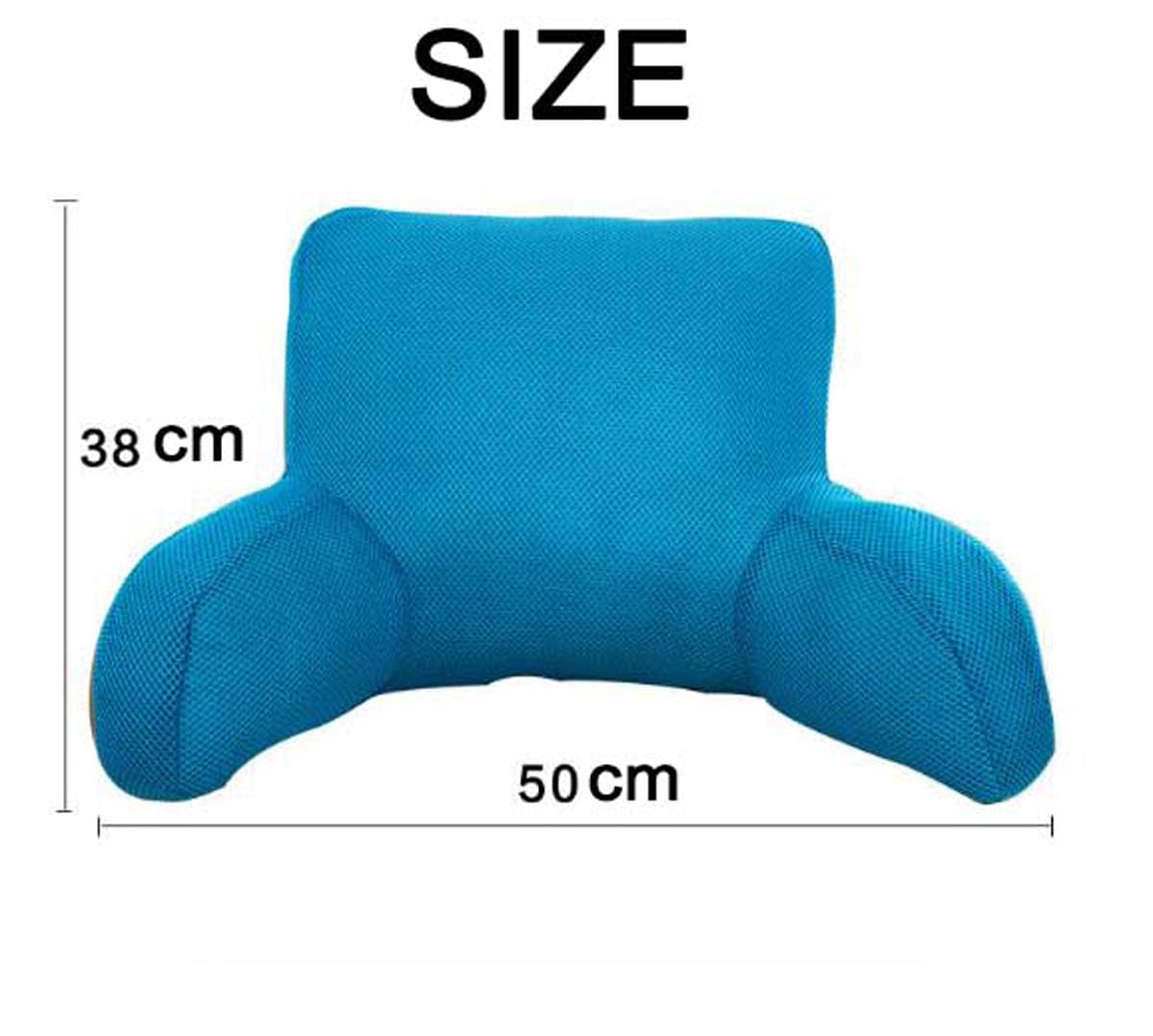 Cuscino ergonomico di supporto lombare, cuscino per la lettura di supporto per la schiena del divano di casa, schienale per il posizionamento del sedile della sedia da ufficio, morbido cuscino per il