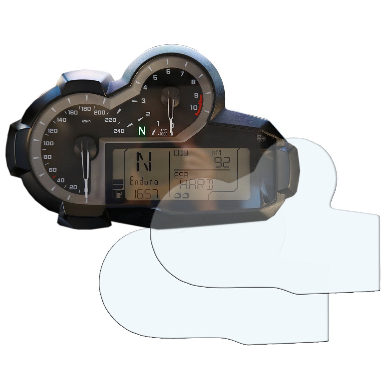 Speedo Angels - Protezione In Vetro Temperato Per Cruscotto BMW R1200GS Connectivity