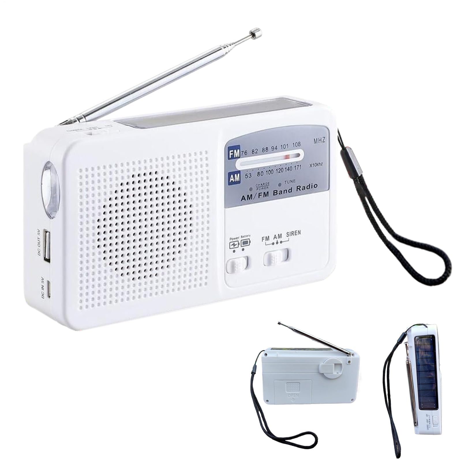 Radio Solarne Wodoodporne Radio Turystyczne