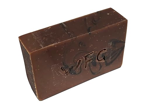 WFG WATERFALL GLEN SOAP COMPANY, LLC, Mistique, sándalo, pachulí y especias jabón de baño, jabón corporal, jabón vegano natural enriquecido con