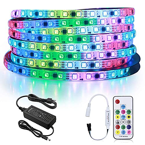 Tira de LED ALITOVE WS2811 RGB 12V 5m 300 LEDs IP65 miniatura 1