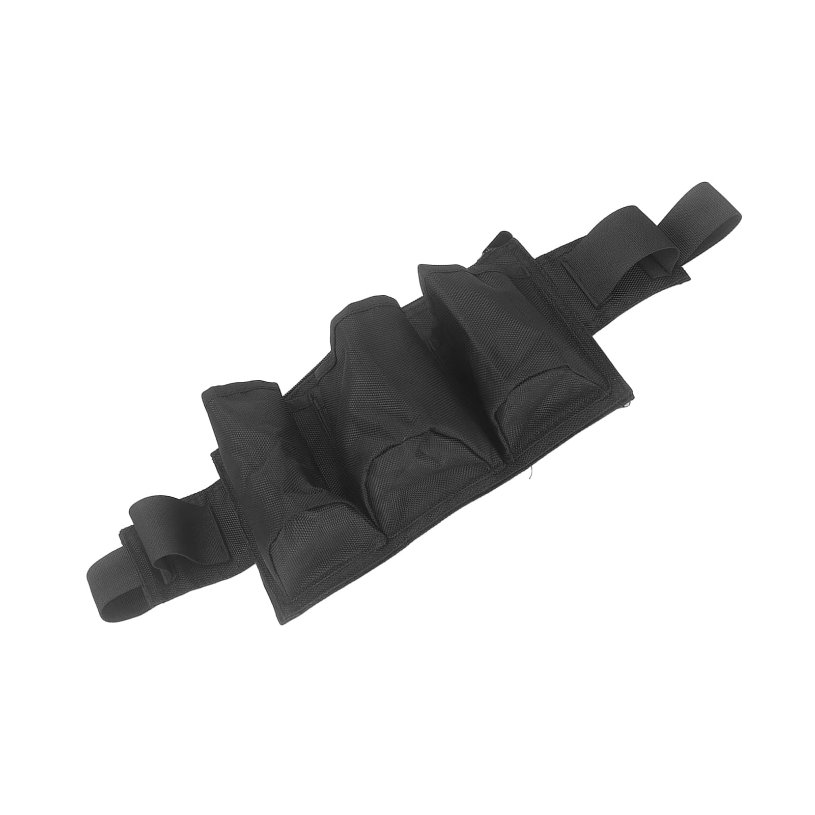 Life Belt Bag for Cleaning Utensils Practice Comfortable Use of Cleaning Low Tool for Chiles for Interior (Gray) (Black)